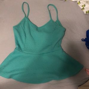 Turquoise shirt
